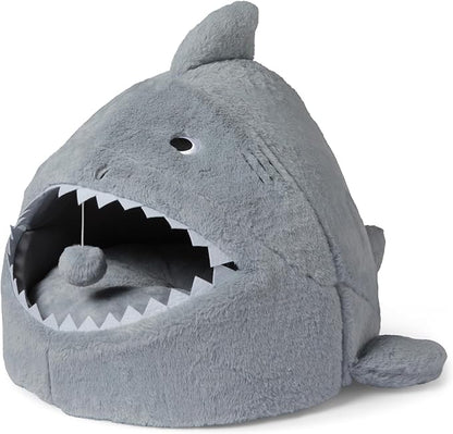 Basics Cat House Shark Shape