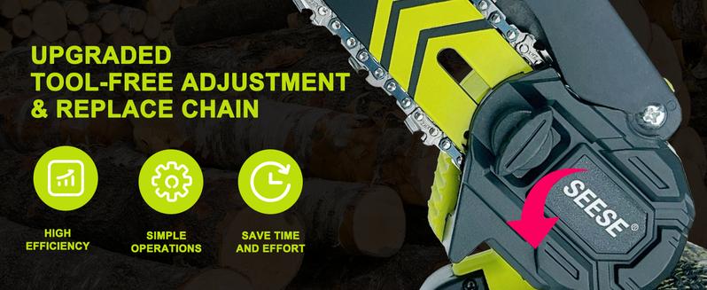 SEESE Brushless Mini Chainsaw